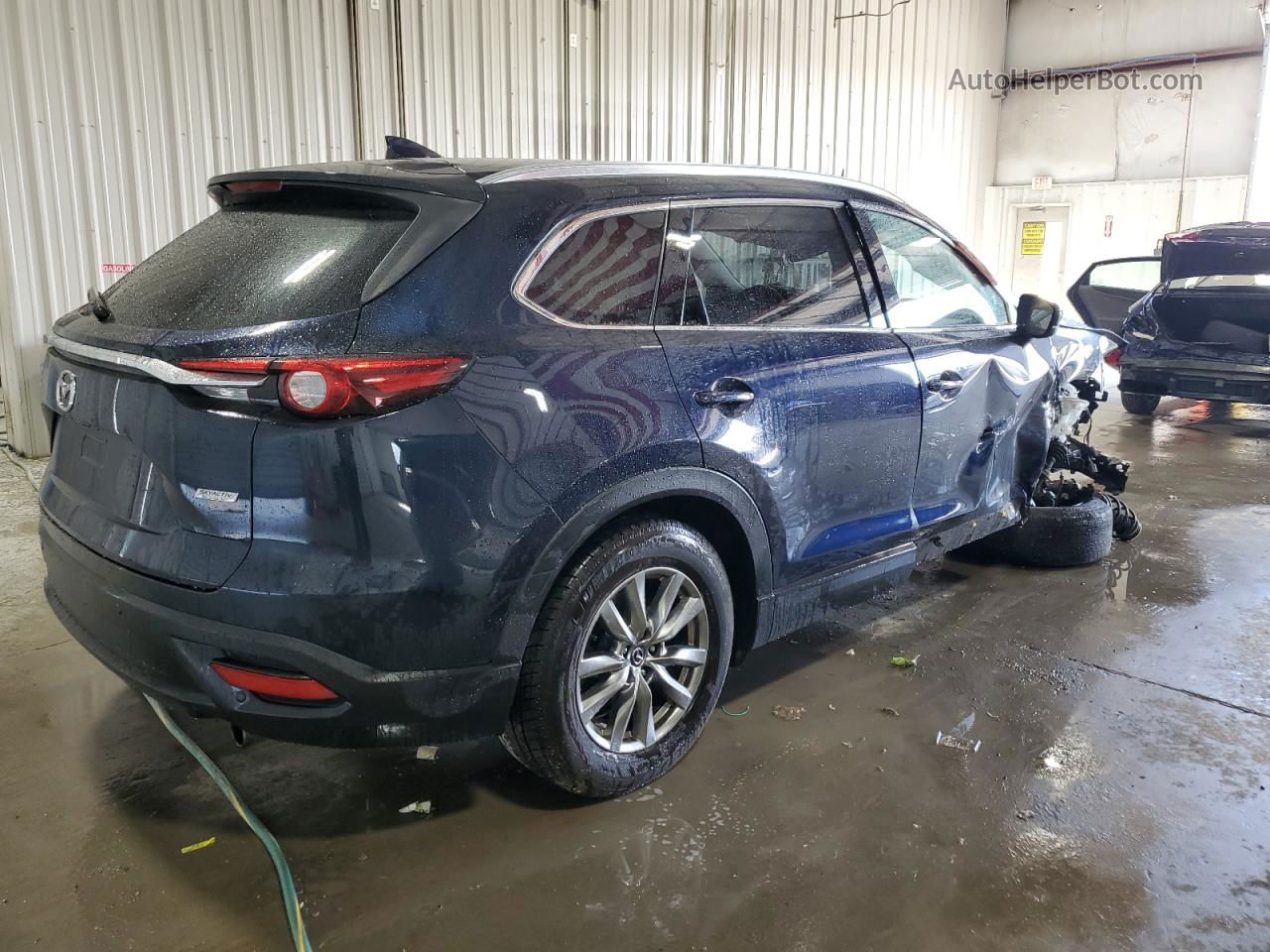 2018 Mazda Cx-9 Touring Blue vin: JM3TCBCYXJ0236147