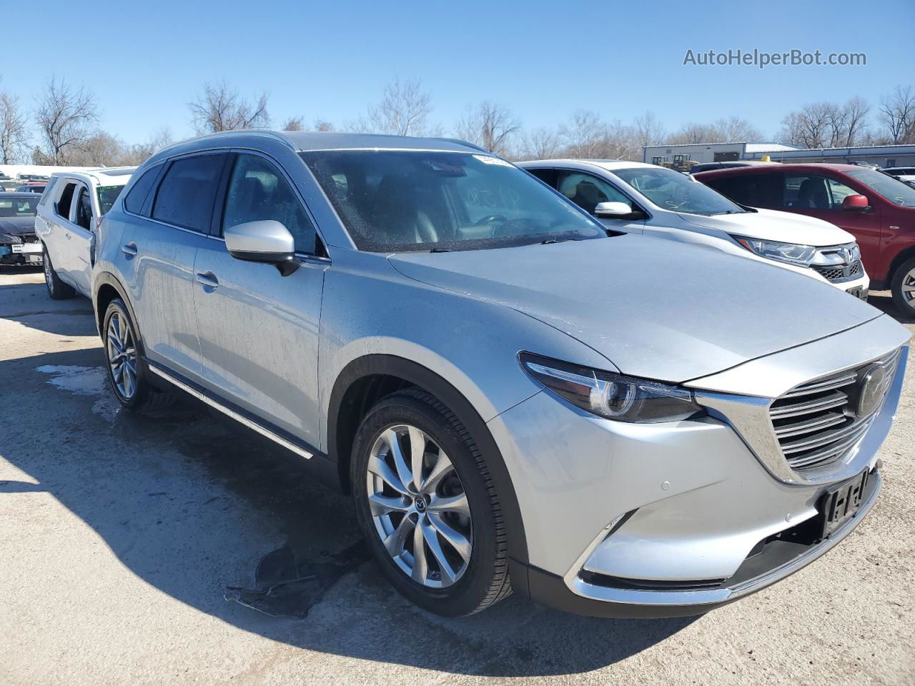 2018 Mazda Cx-9 Grand Touring Silver vin: JM3TCBDY1J0228517