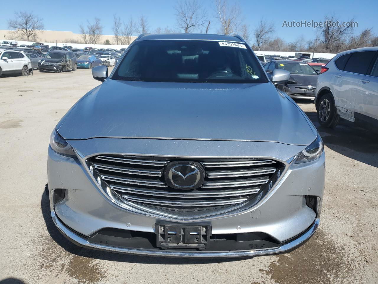 2018 Mazda Cx-9 Grand Touring Silver vin: JM3TCBDY1J0228517