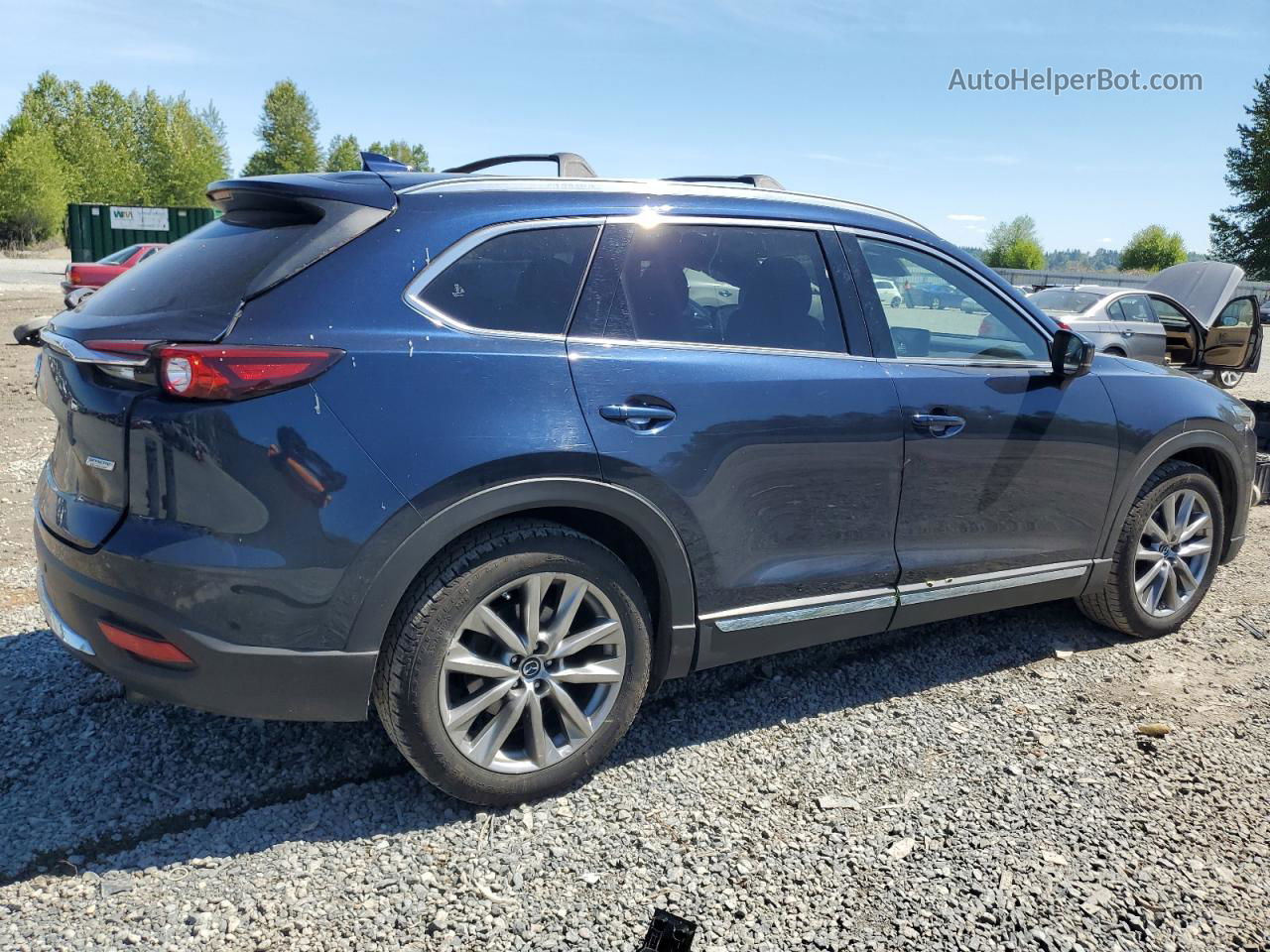 2018 Mazda Cx-9 Grand Touring Blue vin: JM3TCBDY2J0202542