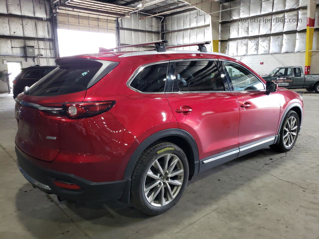 2018 Mazda Cx-9 Grand Touring Burgundy vin: JM3TCBDY2J0220832