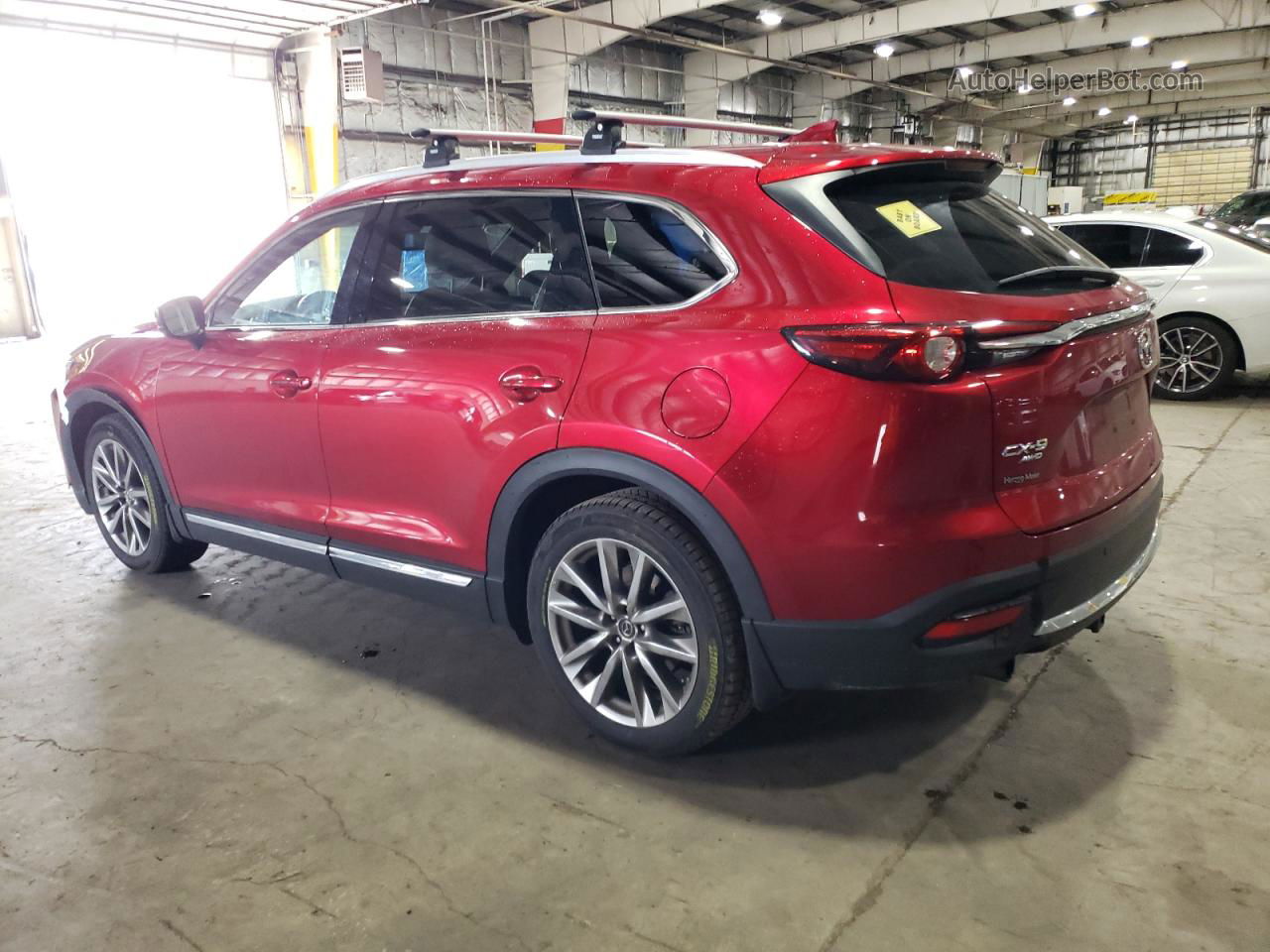 2018 Mazda Cx-9 Grand Touring Burgundy vin: JM3TCBDY2J0220832