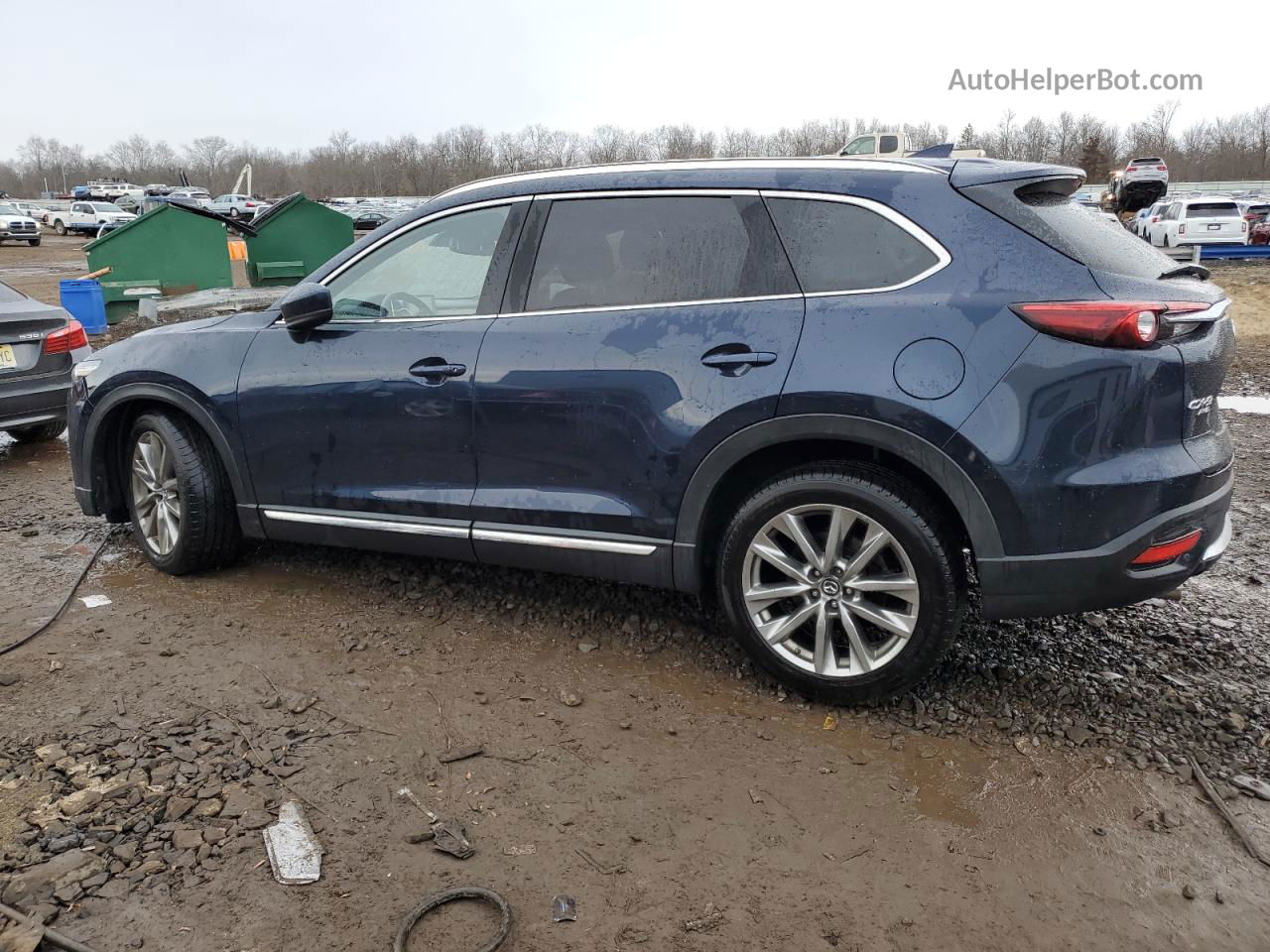 2018 Mazda Cx-9 Grand Touring Blue vin: JM3TCBDY2J0226775