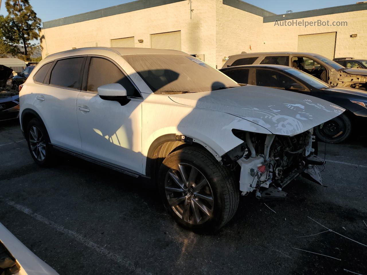 2018 Mazda Cx-9 Grand Touring White vin: JM3TCBDY3J0207376