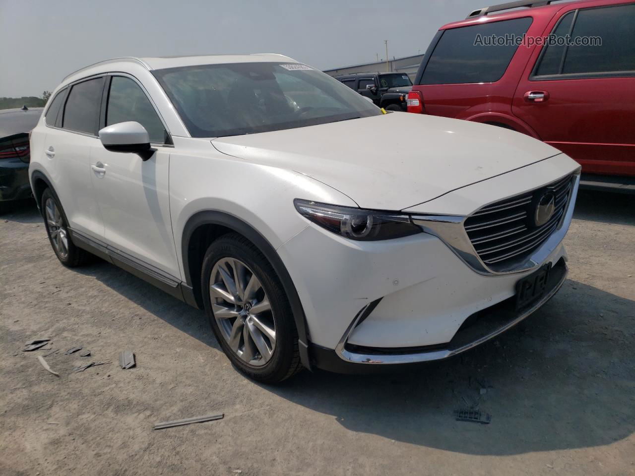 2018 Mazda Cx-9 Grand Touring Белый vin: JM3TCBDY5J0201188