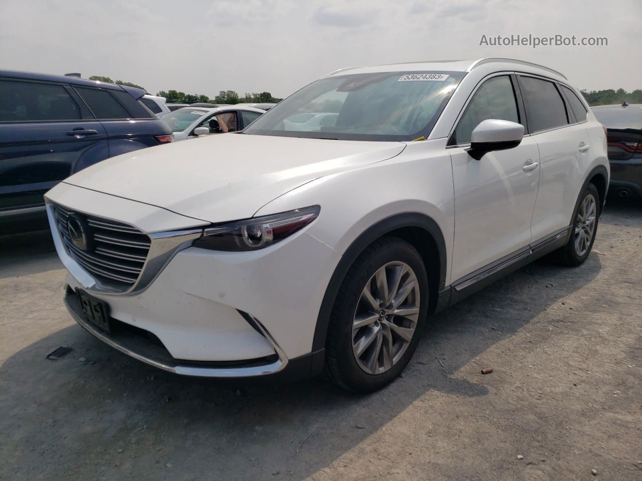 2018 Mazda Cx-9 Grand Touring Белый vin: JM3TCBDY5J0201188