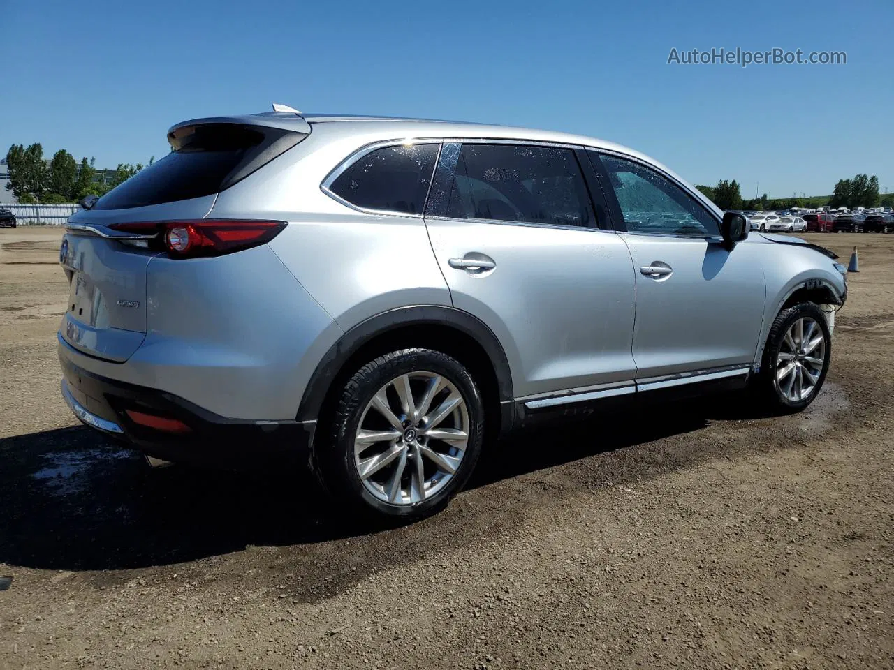 2018 Mazda Cx-9 Grand Touring Silver vin: JM3TCBDY5J0226236