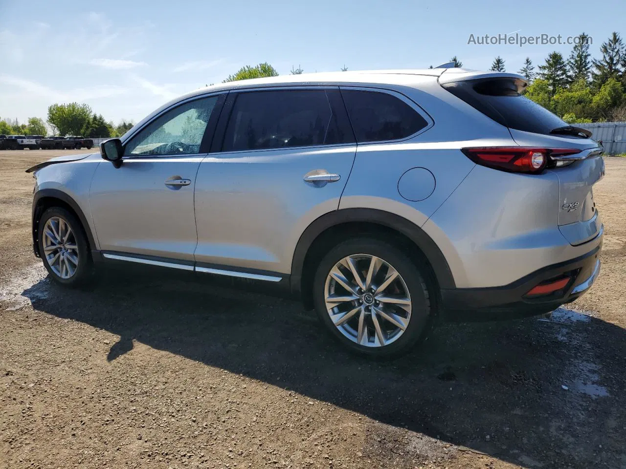 2018 Mazda Cx-9 Grand Touring Silver vin: JM3TCBDY5J0226236