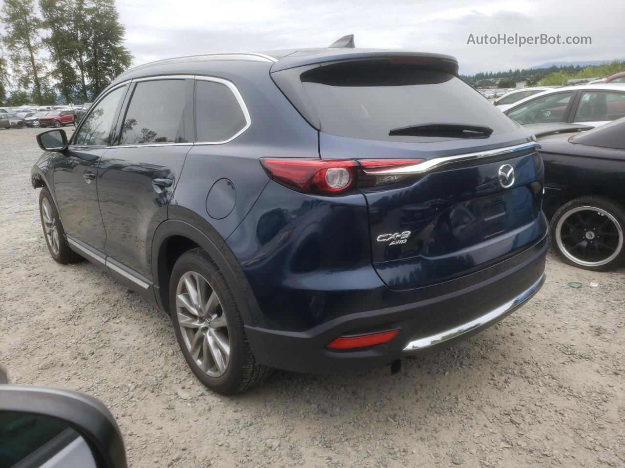 2018 Mazda Cx-9 Grand Touring Blue vin: JM3TCBDY5J0230397