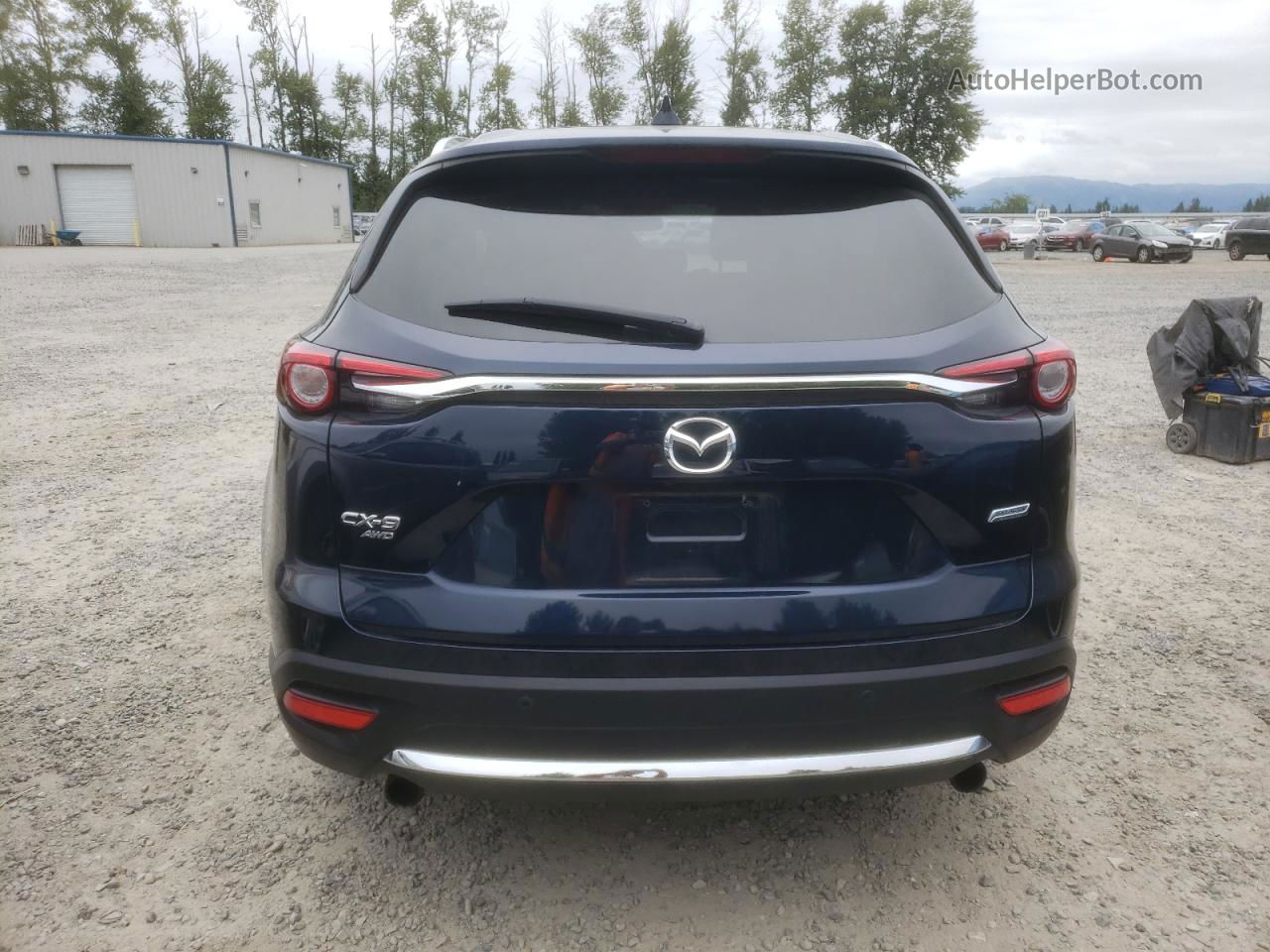 2018 Mazda Cx-9 Grand Touring Blue vin: JM3TCBDY5J0230397