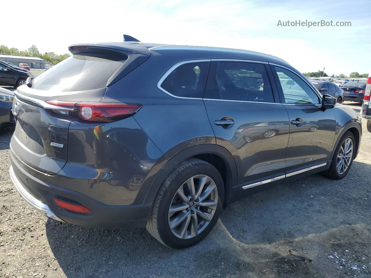 2018 Mazda Cx-9 Grand Touring Charcoal vin: JM3TCBDY6J0201202