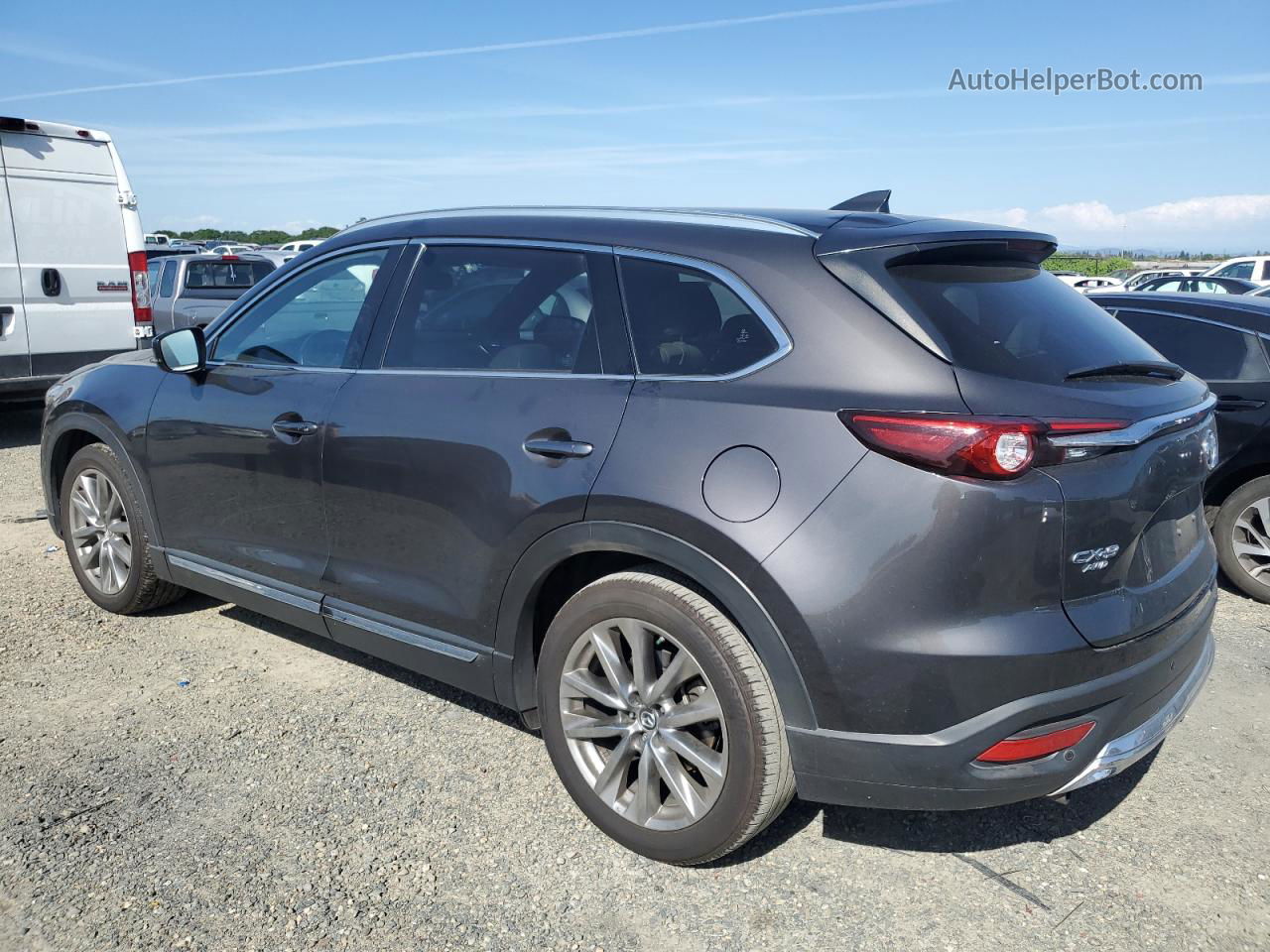 2018 Mazda Cx-9 Grand Touring Charcoal vin: JM3TCBDY6J0201202