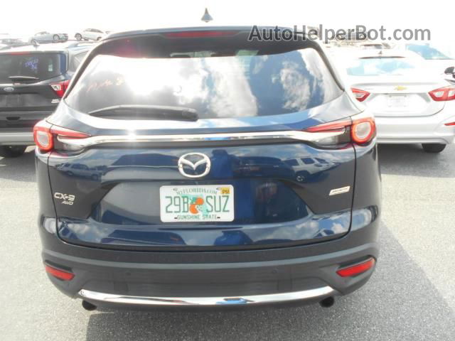 2018 Mazda Cx-9 Grand Touring Blue vin: JM3TCBDY6J0210563