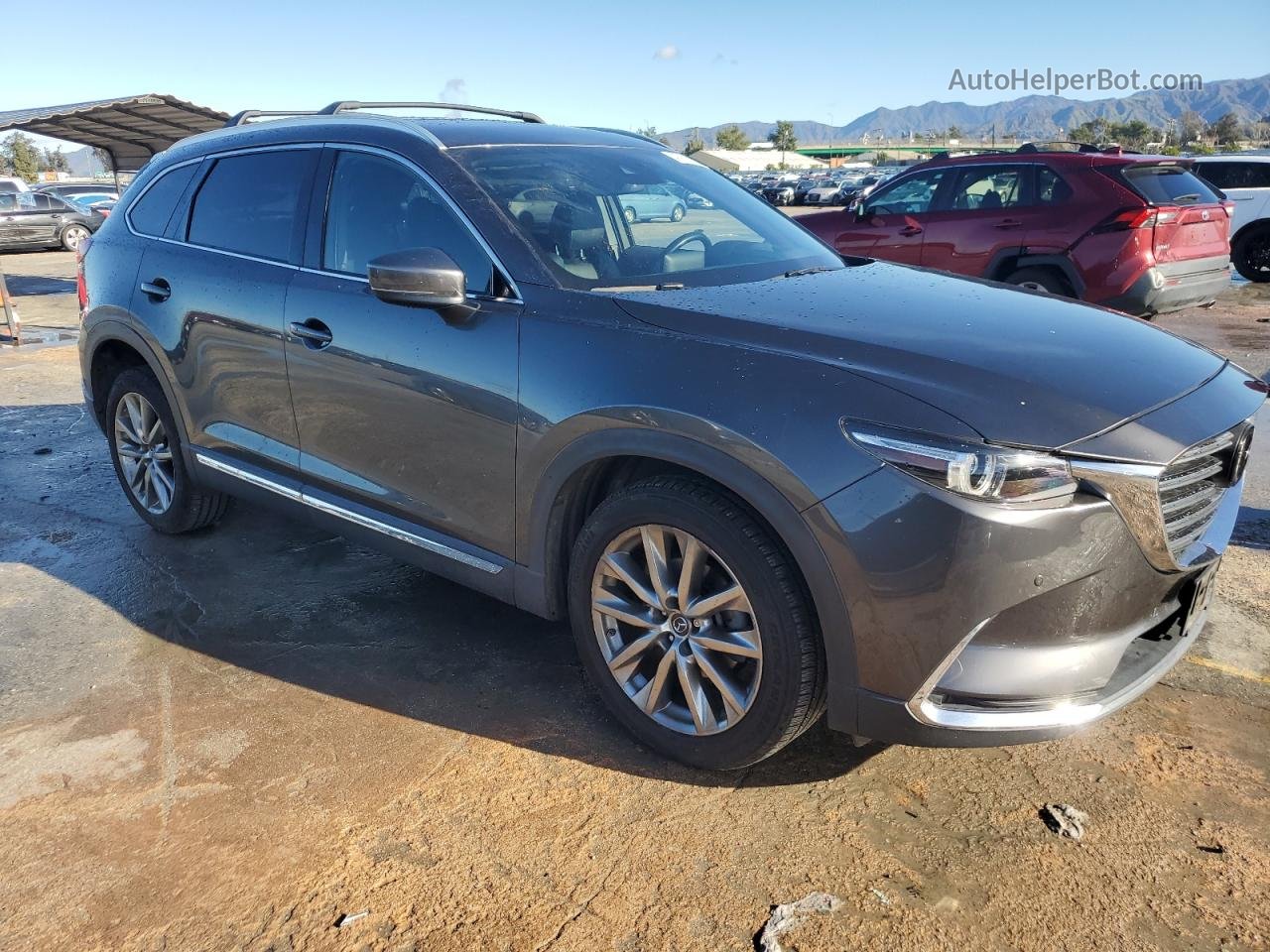 2018 Mazda Cx-9 Grand Touring Charcoal vin: JM3TCBDY7J0209132