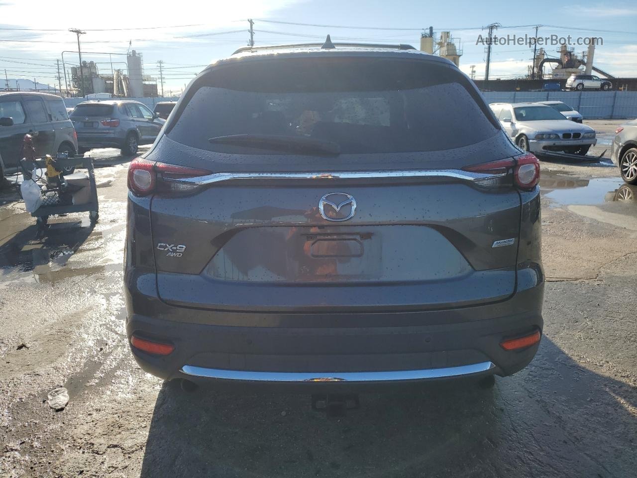 2018 Mazda Cx-9 Grand Touring Charcoal vin: JM3TCBDY7J0209132