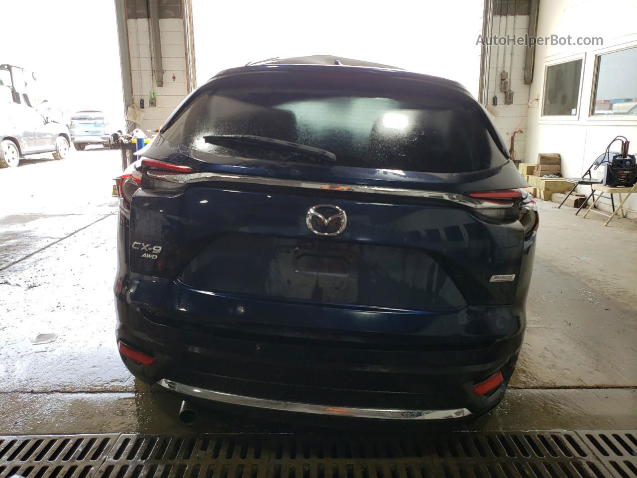 2018 Mazda Cx-9 Grand Touring Blue vin: JM3TCBDY9J0236560