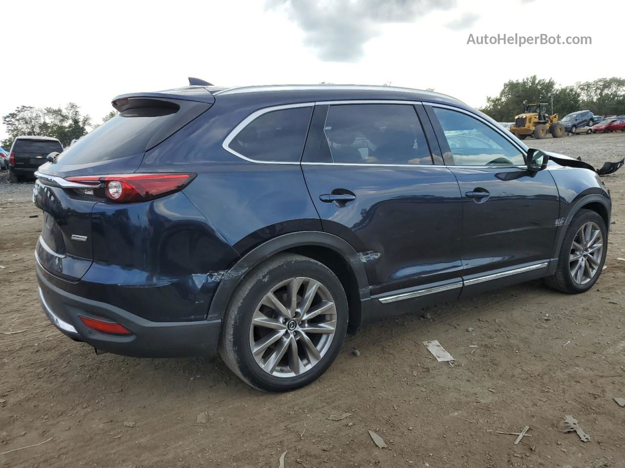 2018 Mazda Cx-9 Grand Touring Blue vin: JM3TCBDYXJ0203339