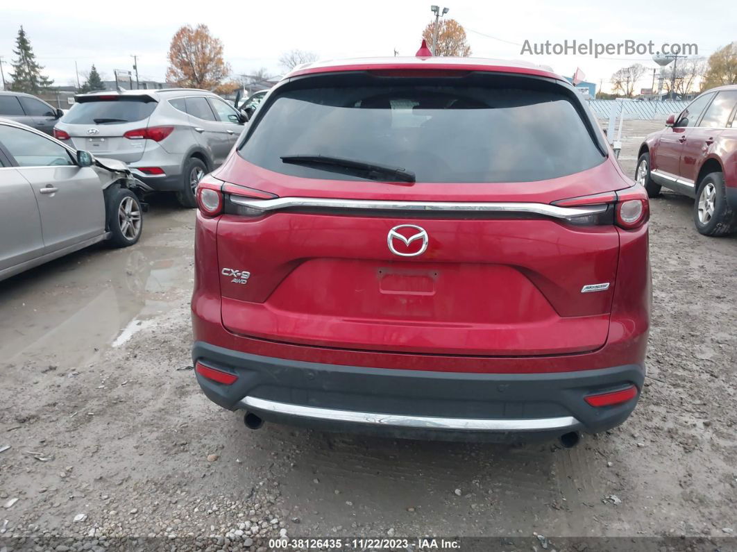 2018 Mazda Cx-9 Grand Touring Red vin: JM3TCBDYXJ0212882