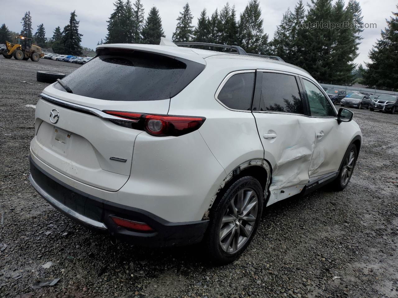 2018 Mazda Cx-9 Signature White vin: JM3TCBEY0J0214025