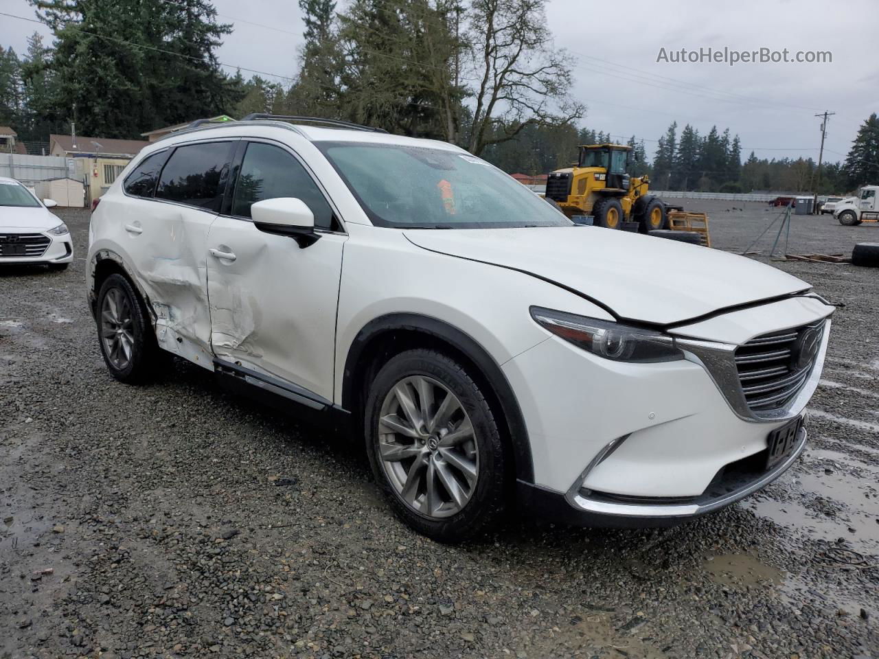 2018 Mazda Cx-9 Signature Белый vin: JM3TCBEY0J0214025