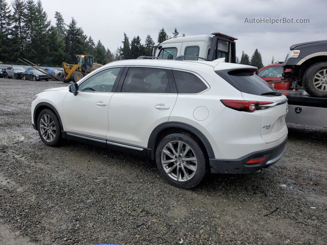 2018 Mazda Cx-9 Signature White vin: JM3TCBEY0J0214025