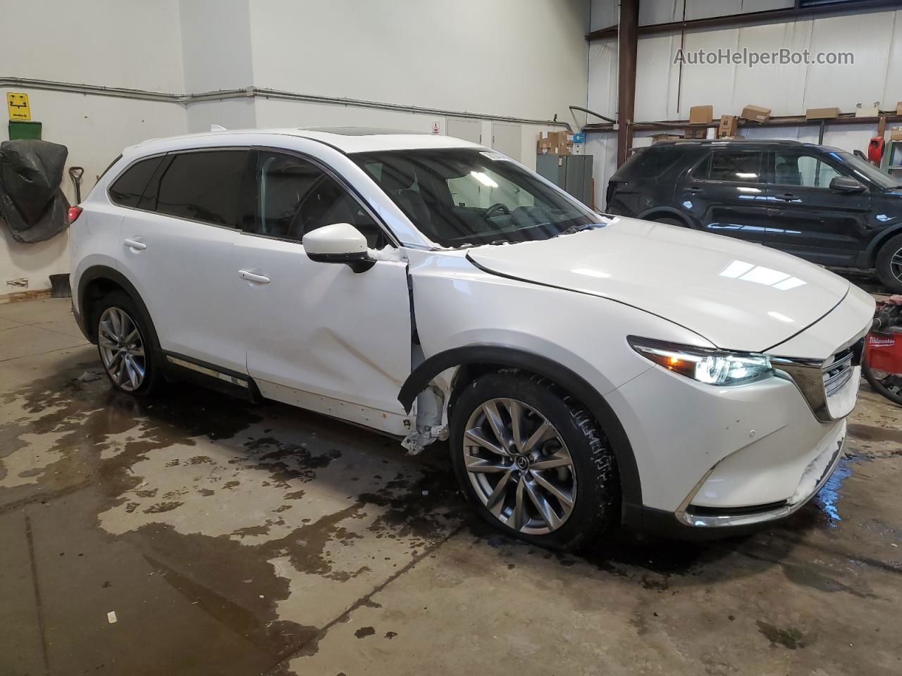 2018 Mazda Cx-9 Signature White vin: JM3TCBEY4J0229188