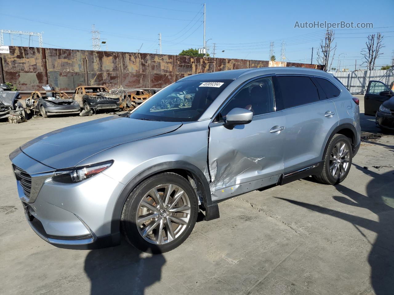 2018 Mazda Cx-9 Signature Turquoise vin: JM3TCBEY5J0204154