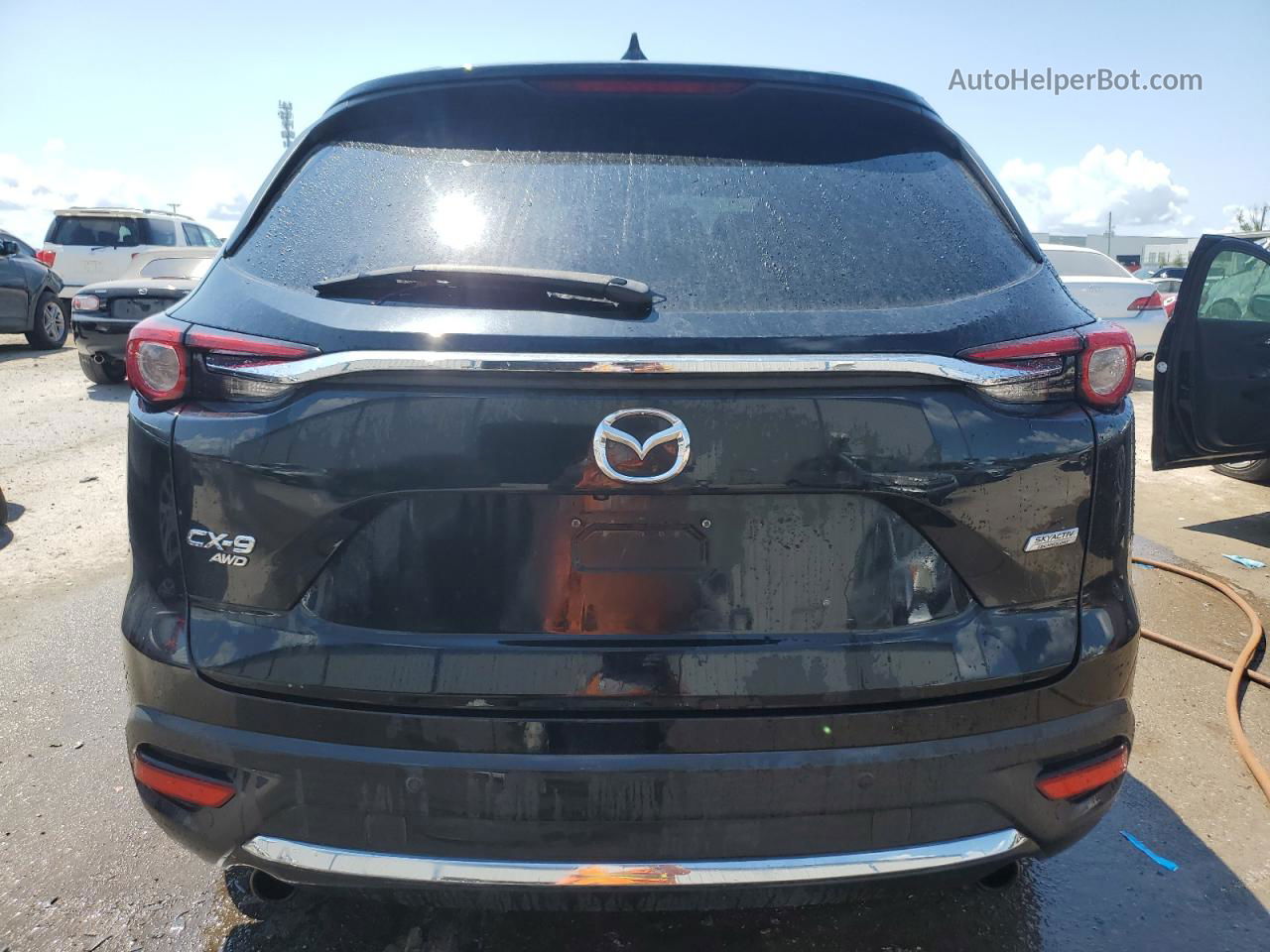 2018 Mazda Cx-9 Signature Черный vin: JM3TCBEY5J0205689