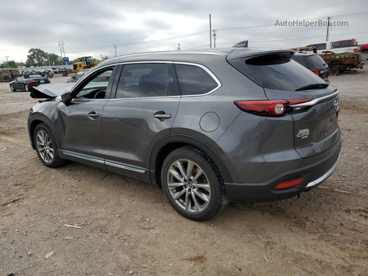 2018 Mazda Cx-9 Signature Серый vin: JM3TCBEY6J0211128