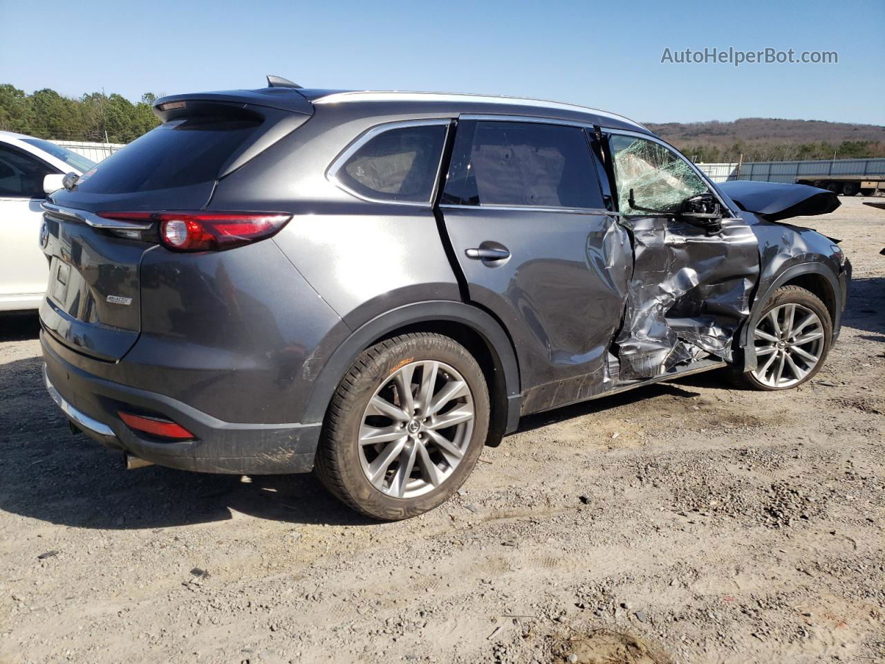 2018 Mazda Cx-9 Signature Gray vin: JM3TCBEY8J0214595