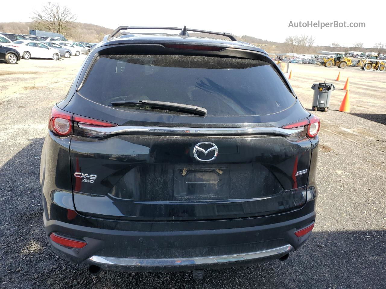 2018 Mazda Cx-9 Signature Черный vin: JM3TCBEY8J0216718