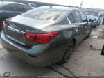 2015 Infiniti Q50 Hybrid Sport Gray vin: JN1AV7AP0FM790270