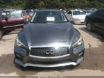 2015 Infiniti Q50 Hybrid Sport Gray vin: JN1AV7AP0FM790270