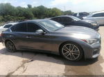 2015 Infiniti Q50 Hybrid Sport Gray vin: JN1AV7AP0FM790270