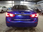 2016 Infiniti Q50 Hybrid Синий vin: JN1AV7AP0GM490150