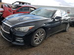 2014 Infiniti Q50 Hybrid Premium Black vin: JN1AV7AP4EM691692