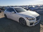 2014 Infiniti Q50 Hybrid Premium White vin: JN1AV7AP5EM690941