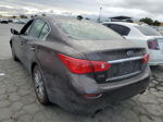 2014 Infiniti Q50 Hybrid Premium Бордовый vin: JN1AV7AR1EM701497