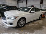 2014 Infiniti Q50 Hybrid Premium White vin: JN1AV7AR2EM702240