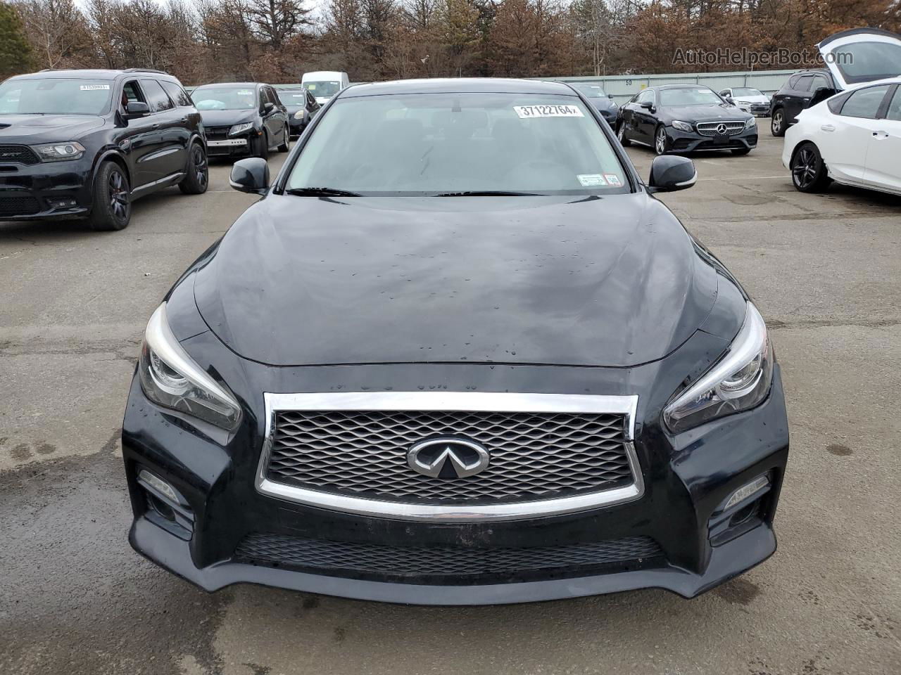 2014 Infiniti Q50 Hybrid Premium Black vin: JN1AV7AR4EM703566