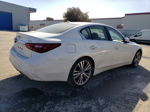 2018 Infiniti Q50 Hybrid Luxe White vin: JN1AV7AR4JM540024