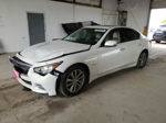 2014 Infiniti Q50 Hybrid Premium White vin: JN1AV7AR8EM700945