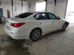 2014 Infiniti Q50 Hybrid Premium White vin: JN1AV7AR8EM700945