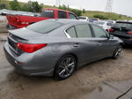 2015 Infiniti Q50 Hybrid Premium Gray vin: JN1AV7AR9FM850239