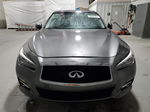 2016 Infiniti Q50 Hybrid Gray vin: JN1AV7ARXGM530025