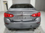 2016 Infiniti Q50 Hybrid Gray vin: JN1AV7ARXGM530025