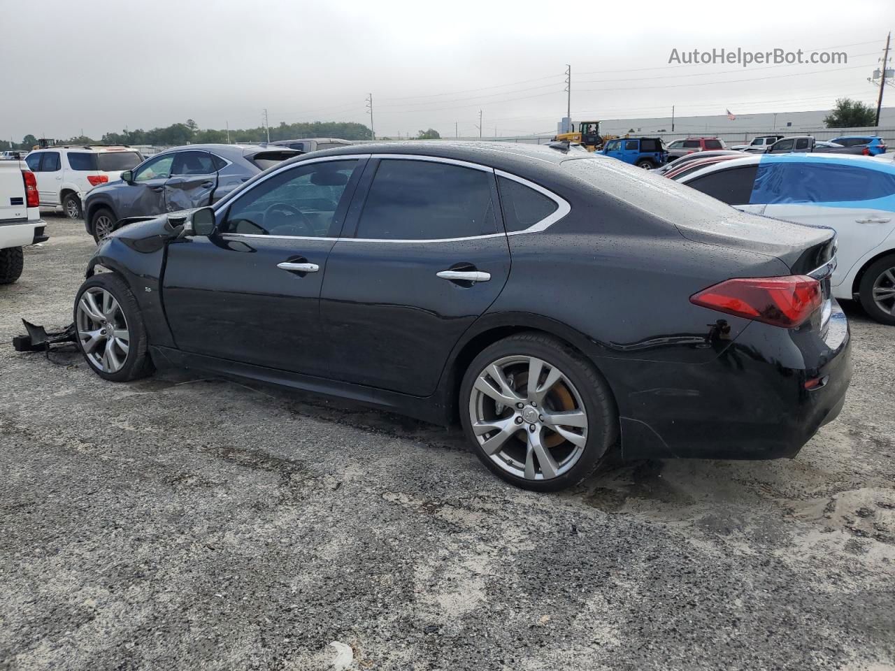 2016 Infiniti Q70 5.6 Черный vin: JN1AY1AP1GM100029