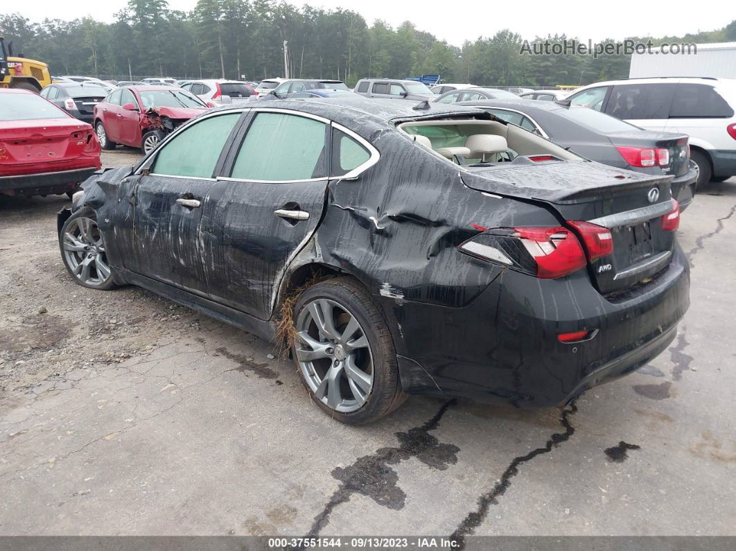 2016 Infiniti Q70   Черный vin: JN1AY1AR1GM190011