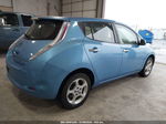 2011 Nissan Leaf Sl Light Blue vin: JN1AZ0CP0BT003651