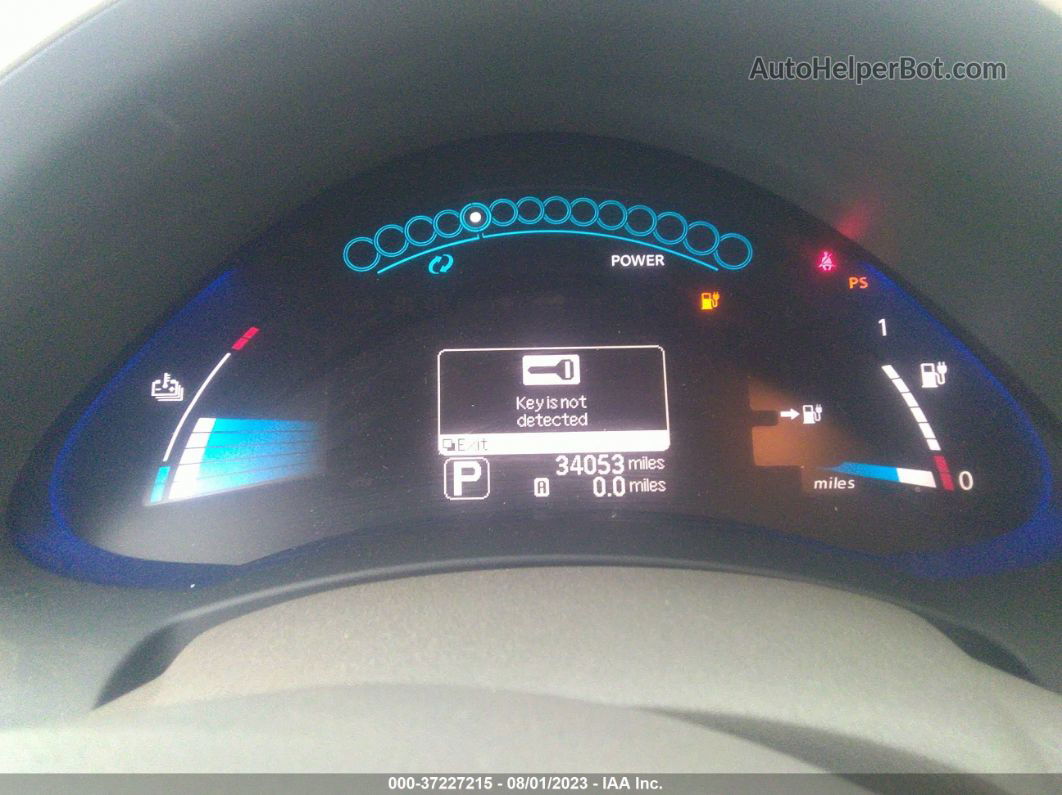 2011 Nissan Leaf Sl Серебряный vin: JN1AZ0CP0BT004671